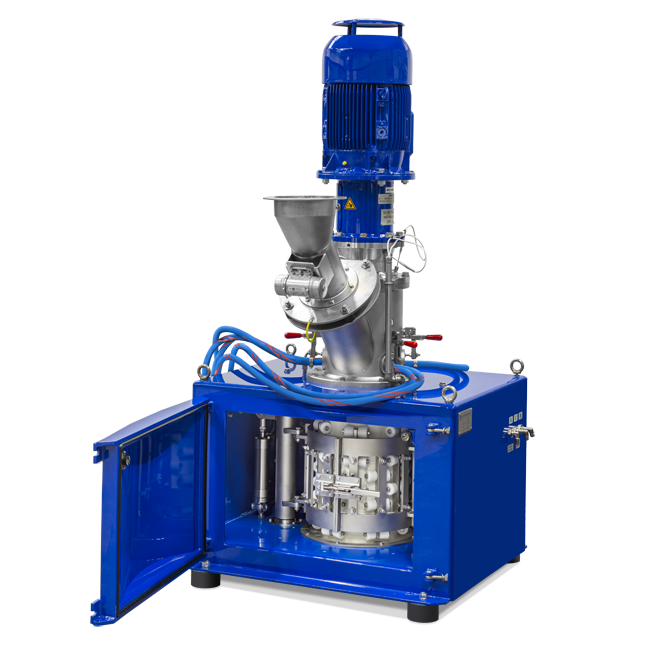 Flexomix verticale menger voor recovered Carbon Black