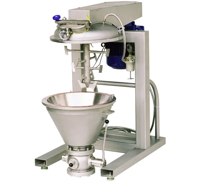 Cyclomix high-shear menger voor slurries
