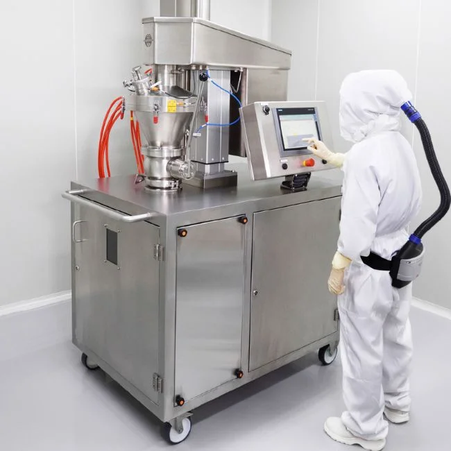 Cyclomix labmenger voor DPI